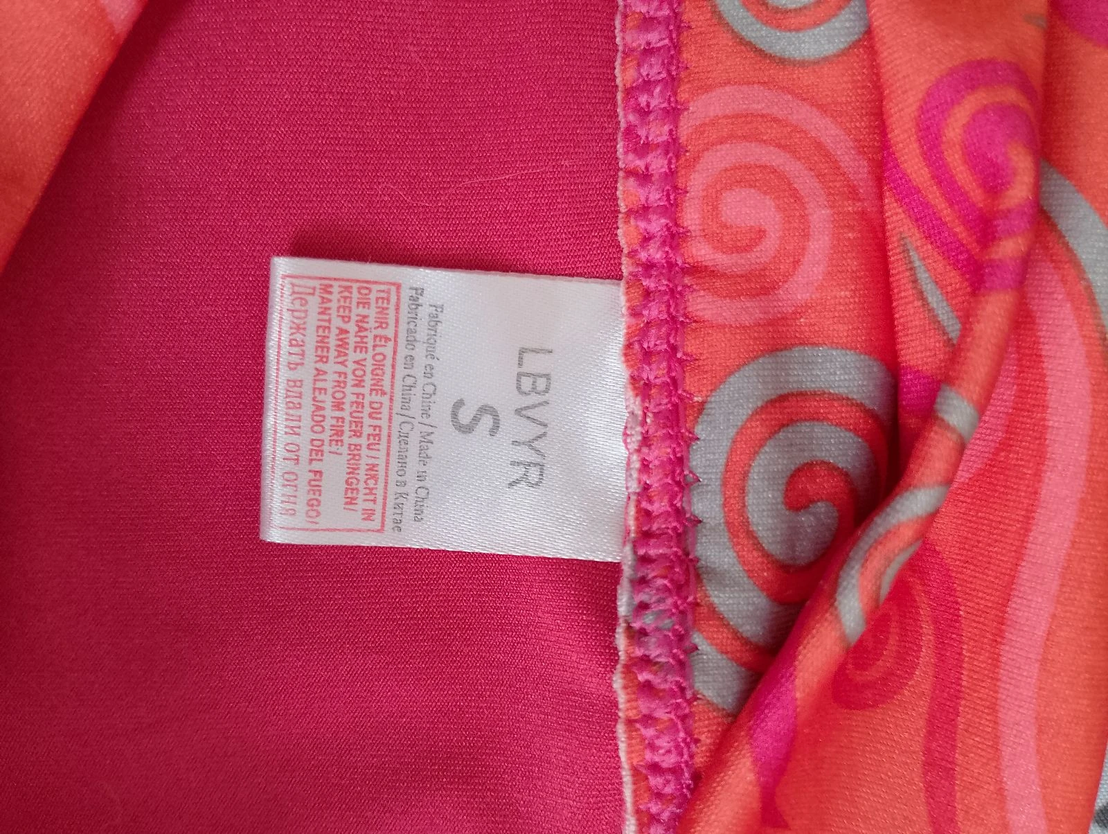 Twee-delig roze en oranje badpak T.S – photo 10